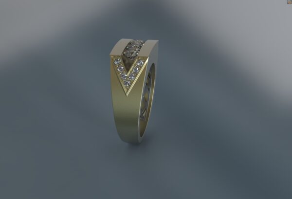V Channel Ring - Image 5
