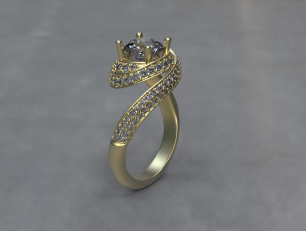 Tiffanys 1ct twist ring - Image 4