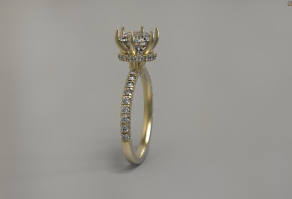 Under Halo ring - Image 8