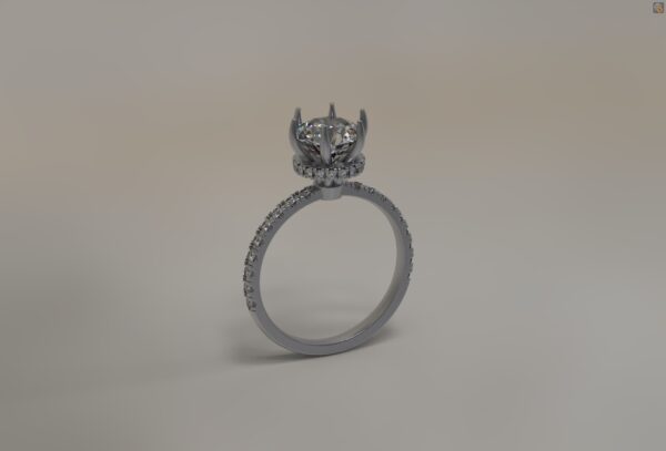 Under Halo ring