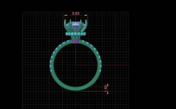 Under Halo ring - Image 4