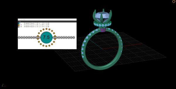Under Halo ring - Image 2