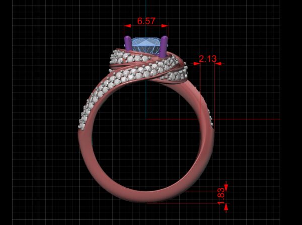 Tiffanys 1ct twist ring - Image 8