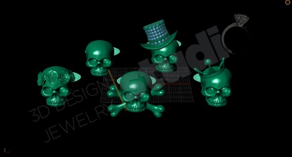 Scull Clips - Image 2