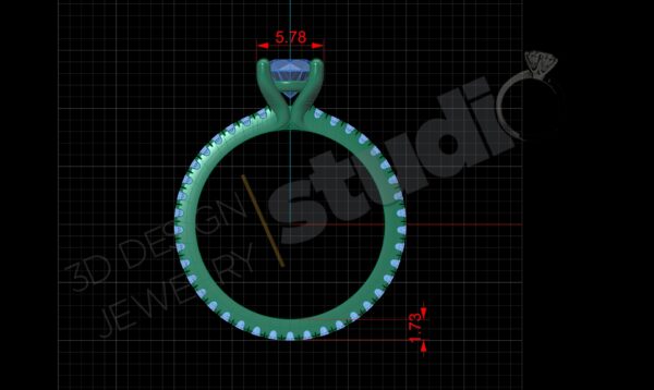 Solitaire ring - Image 2