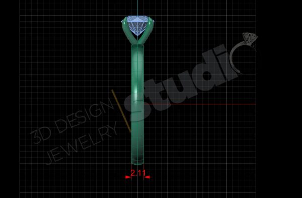 Solitaire ring 2 - Image 3