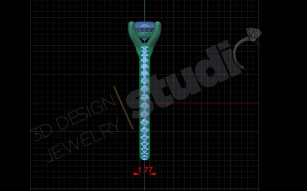 Solitaire ring - Image 3