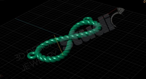 Infinity Brait Pendant - Image 4