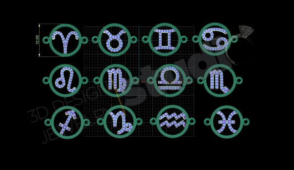 Zodiac Pendants - Image 3