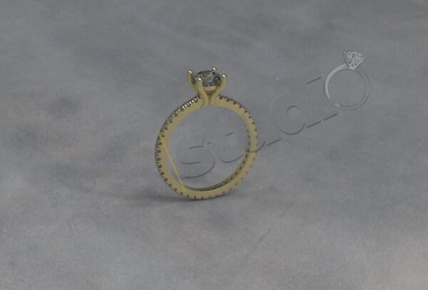 Solitaire ring