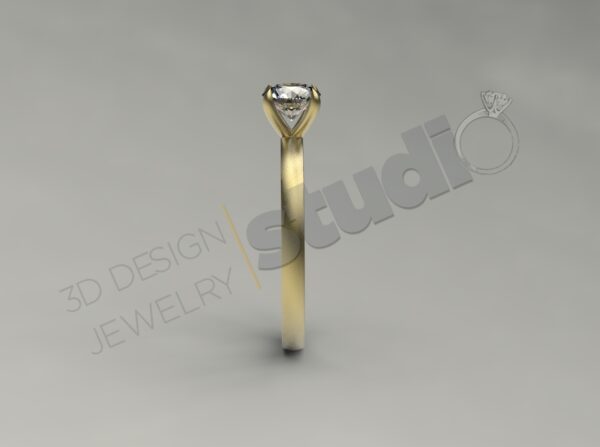Solitaire ring 2 - Image 4