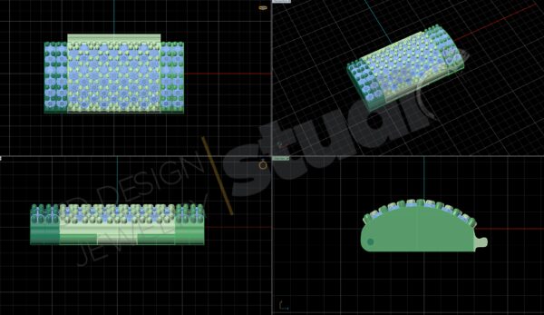 Chain box 13x6.5 with gems - Image 5