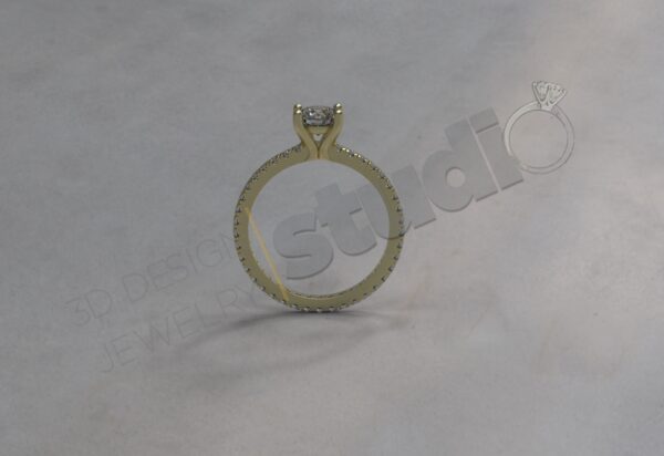 Solitaire ring - Image 4
