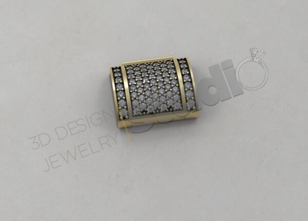 Chain box 18x15 with gems - Image 5