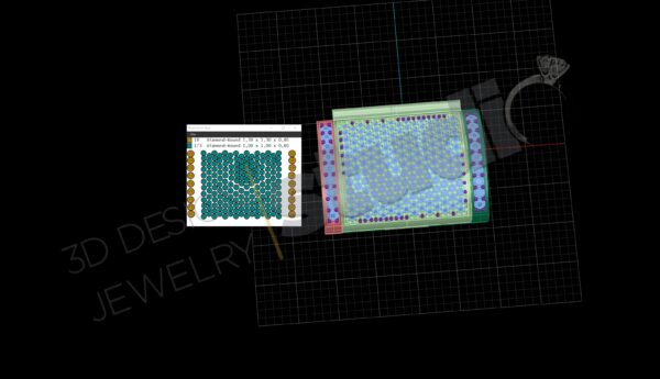 Chain box 20x14 with gems - Image 5