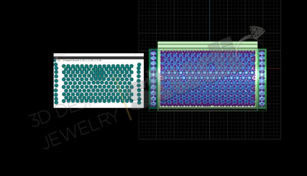 Chain box 33x17 with gems - Image 5