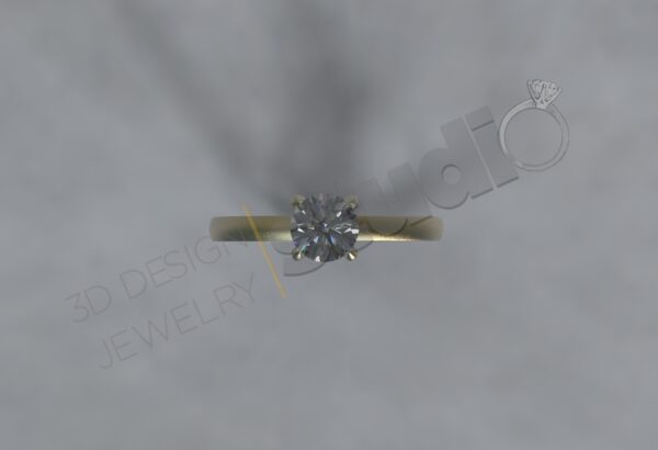 Solitaire ring 2 - Image 5