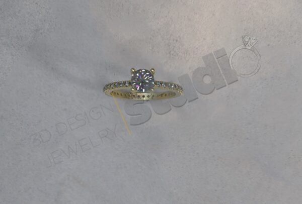 Solitaire ring - Image 5