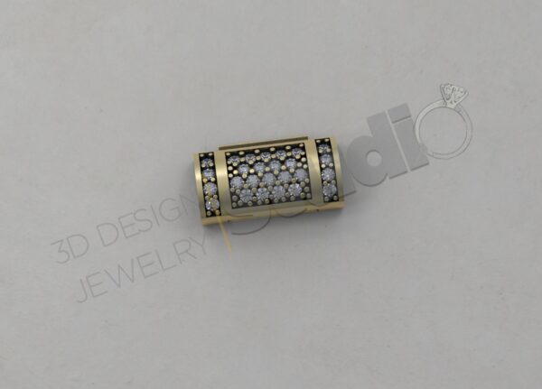 Chain box 10x5.6 with gems for chain 4.2mm - Image 6