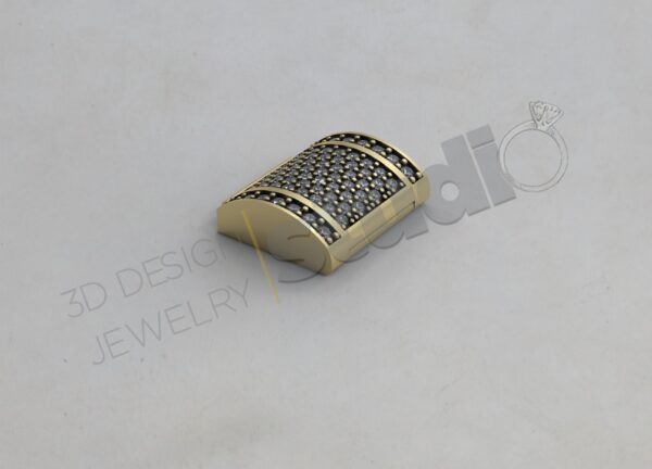 Chain box 18x15 with gems - Image 6