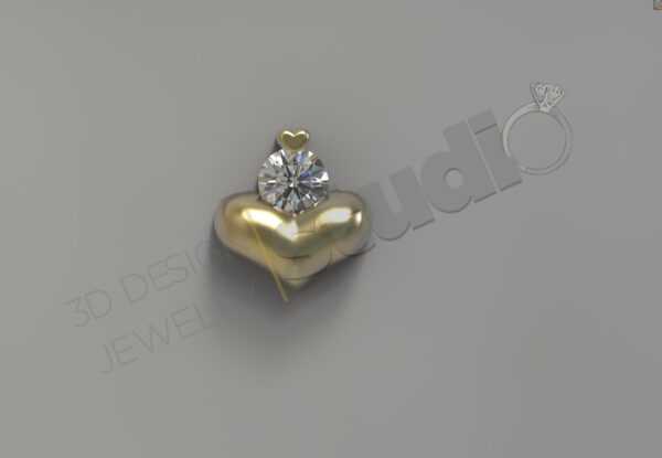 Heart Gem Pendant