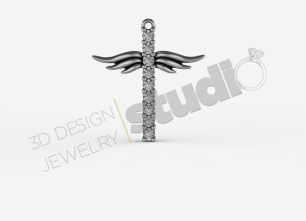 Wings Cross Pendant