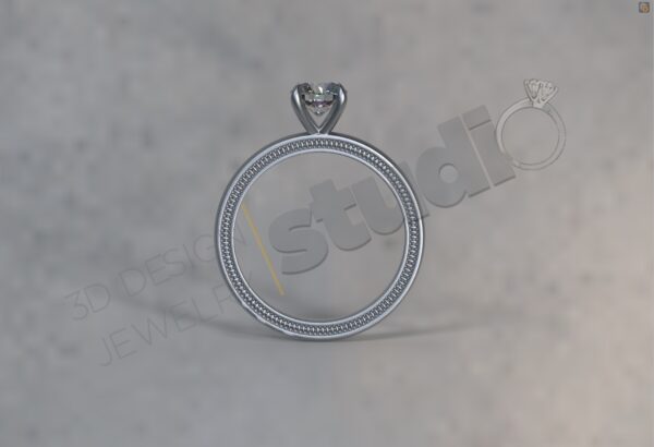 Solitaire ring 2 - Image 6