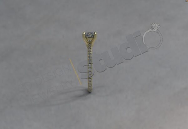 Solitaire ring - Image 6