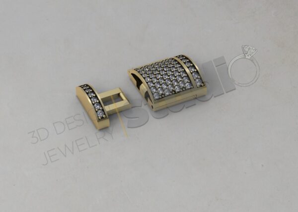 Chain box 18x15 with gems