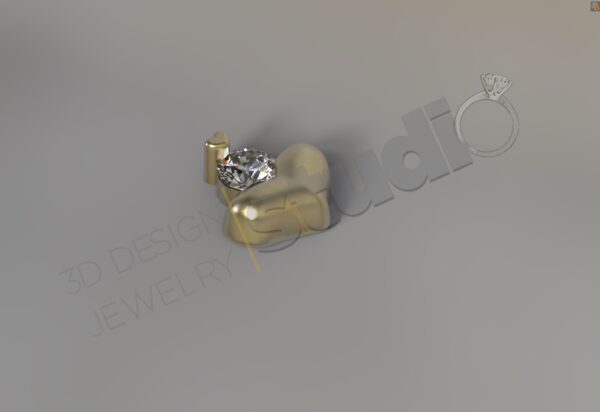 Heart Gem Pendant - Image 5