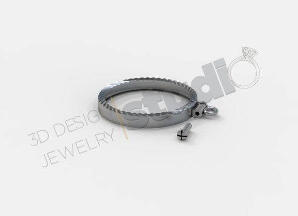 Coin bezel Pendant - Image 7