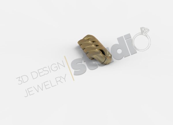 Miami Cuban link 34.6x9.25 with no gems - Image 6