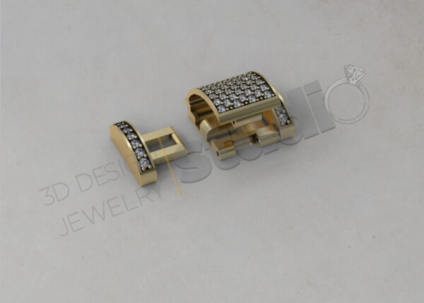 Chain box 18x15 with gems - Image 7