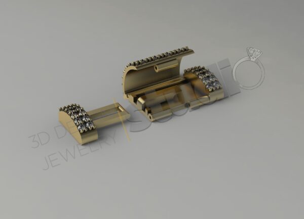 Chain box 13x6.5 with gems - Image 8