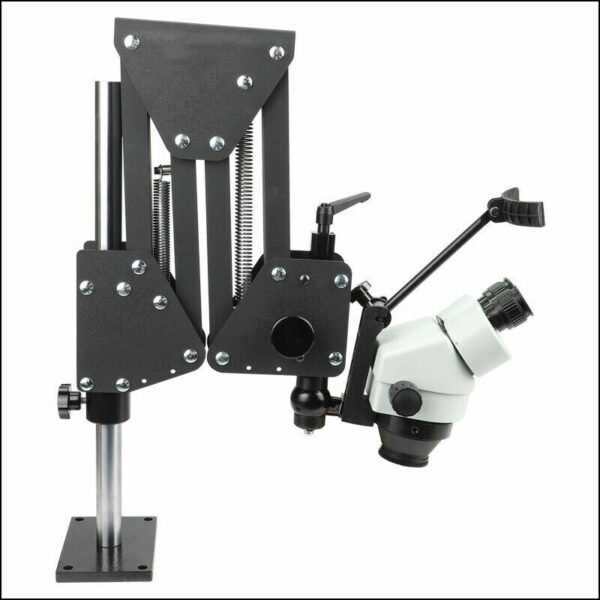 VEVOR Micro Inlaid Mirror Multi-directional Micro-setting Microscope 76mm Lens Spring Bracket Jewelry Tools 7X-4.5X - Image 2